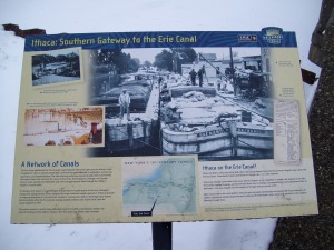 Ithaca-Eerie Canal Plaque